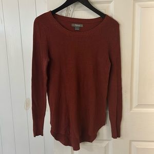 rust colored pull over sweater by Naturals